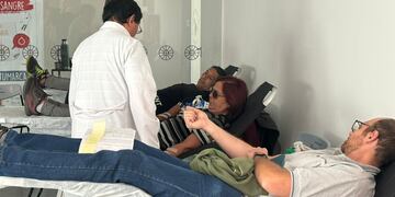 Se realizó la colecta de sangre masiva