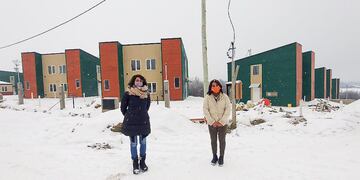 La construcción de las 55 viviendas en Tolhuin entra en su etapa final