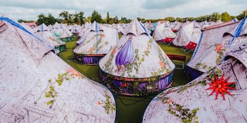 Un cordobés mostró cómo son los alojamientos en Tomorrowland.