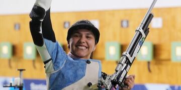 Fernanda Russo, la estrella de tiro.