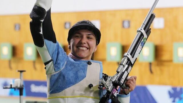 Fernanda Russo, la estrella de tiro.