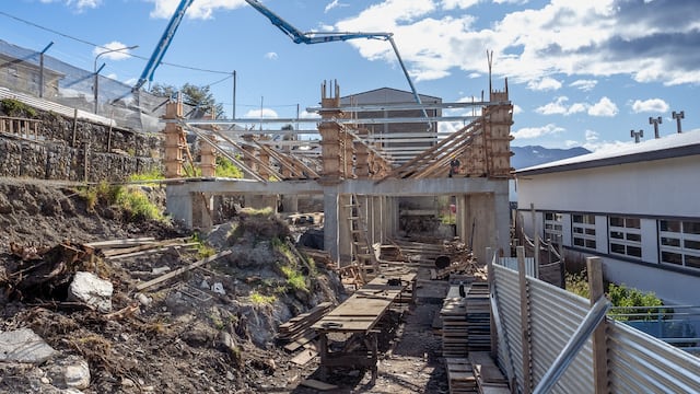 Ushuaia: la obra del Centro de Desarrollo Infantil tiene un avance del 40%