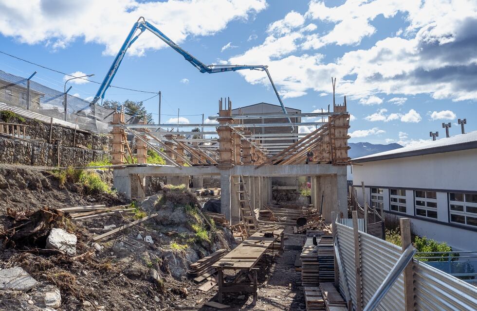 Ushuaia: la obra del Centro de Desarrollo Infantil tiene un avance del 40%