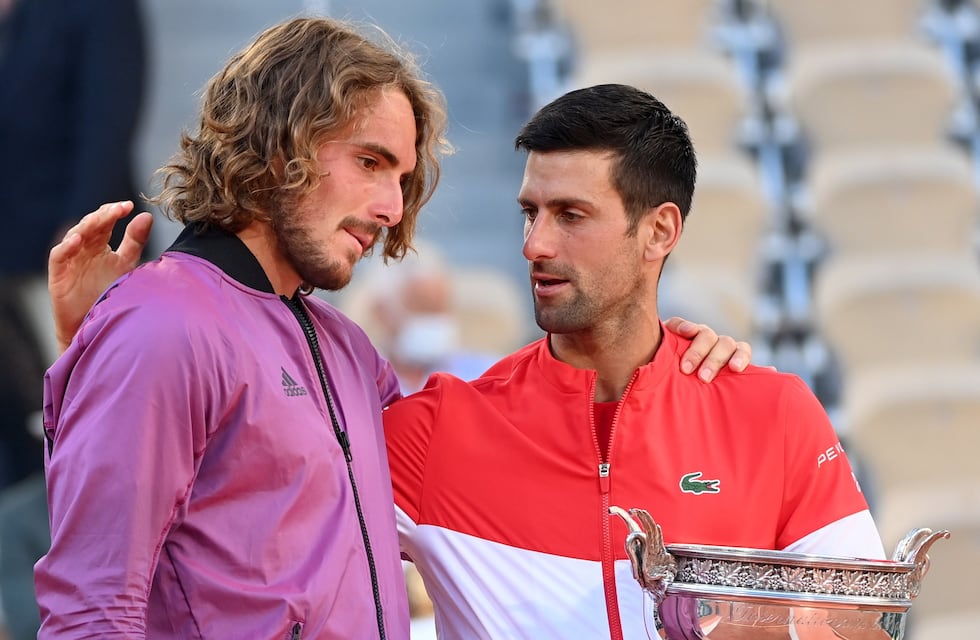 Stefanos Tsitsipas le dedicó una carta a su abuela, que falleció antes de su final de Roland Garros