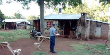 En la colonia Santa Rita se desarrolló una reunión en la que un joven asesinó a otro por un chiste que le hizo