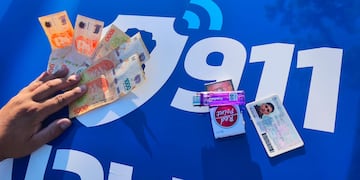 Naranjita detenido en el show de Shakira. (Policía)