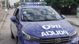 El operativo quedó registrado por las cámaras del 911.