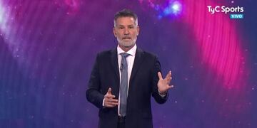 Diego Díaz se burló de la voz de Julio César Falcioni y tuvo que pedir disculpas: “He cometido un error”