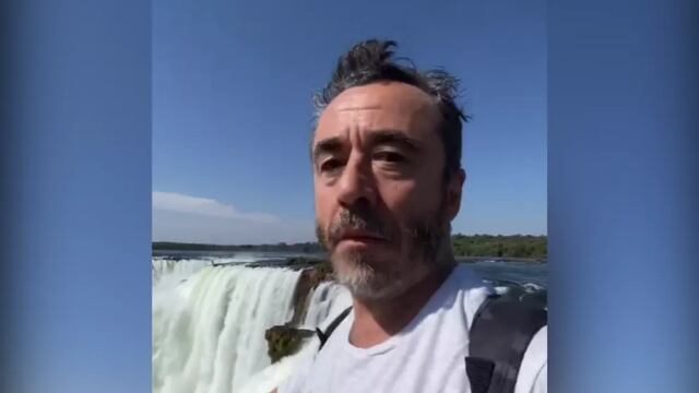 El prestigioso humorista y capocómico, Pablo Granados, disfrutó su estadía en Puerto Iguazú.