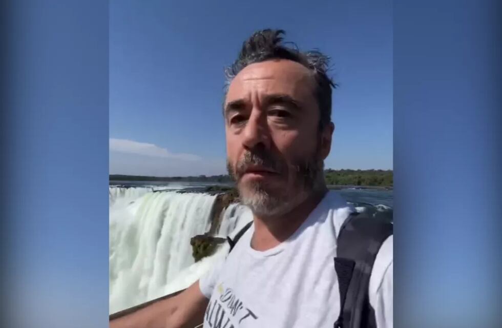 El prestigioso humorista y capocómico, Pablo Granados, disfrutó su estadía en Puerto Iguazú