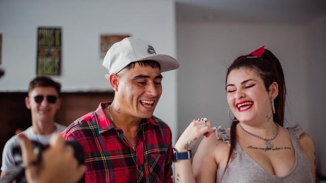 Kamila Franco y Walter Supertino, alias “el Moneda”, son famosos en TikTok (Foto, gentileza  IMD Producciones)