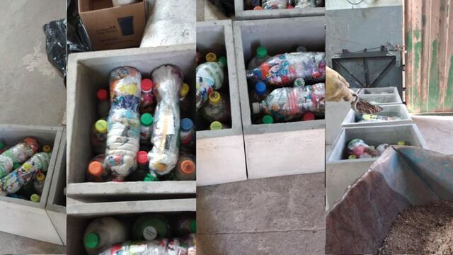 La Escuela Carolina Tobar García realiza bancos ecológicos