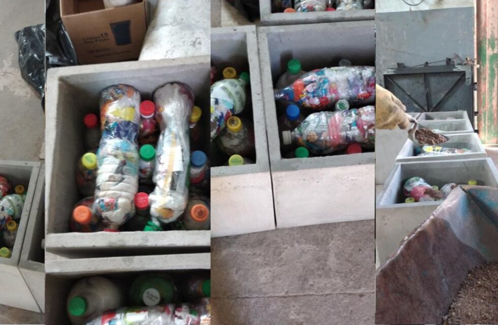 La Escuela Carolina Tobar García realiza bancos ecológicos