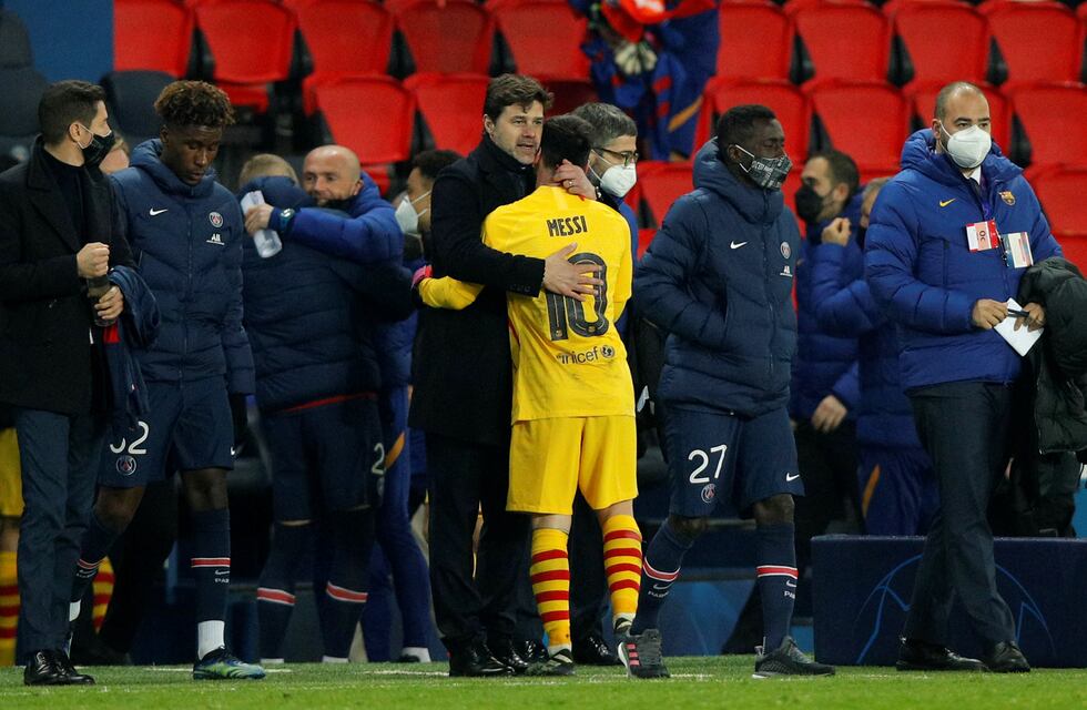 Lionel Messi enfrentó a Mauricio Pochettino en su debut oficial en Barcelona