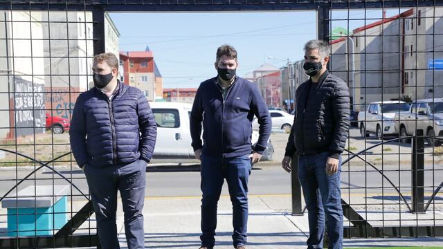 El Jefe Comunal expresó que "al comenzar la gestión decidimos reactivar y concluir los playones deportivos que estaban paralizados".