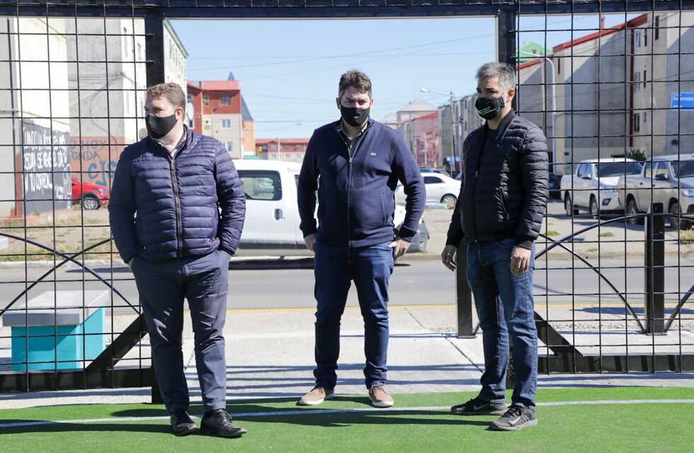 Quedó inaugurado el playón deportivo en el B° Textil