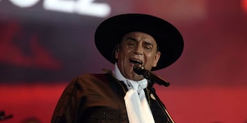 El Chaqueño Palavecino en la tercera luna coscoína. (La Voz)