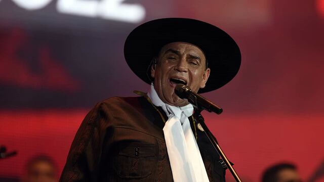 El Chaqueño Palavecino en la tercera luna coscoína. (La Voz)