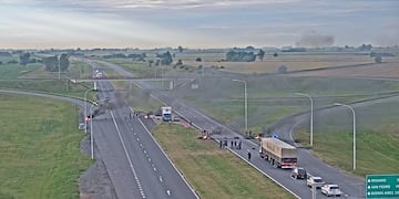 Cortes de ruta en Rosario