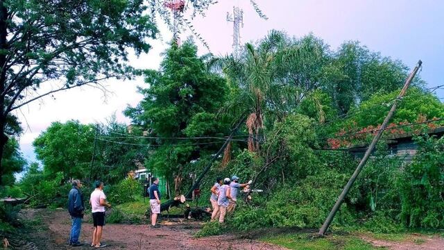 Saldán y Río Ceballos registraron inconvenientes tras la tormenta en Córdoba