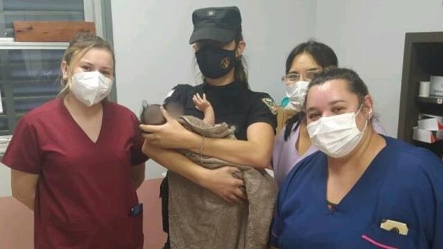 Wanda: abandonaron a un bebé de tres meses en la vía pública