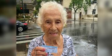 Un ejemplo: santafesina de 102 años votó.