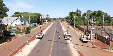 Posadas: el barrio Itaembé Miní tiene un nuevo transformador de 44 MVA.