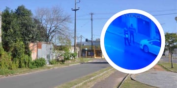 Dió positivo de alcoholemia y se fugó con un agente de tránsito en el capot