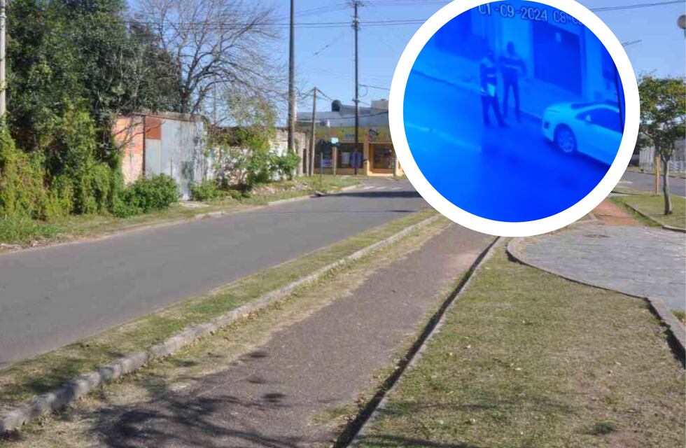 Dio positivo de alcoholemia y se fugó con un agente de tránsito en el capot