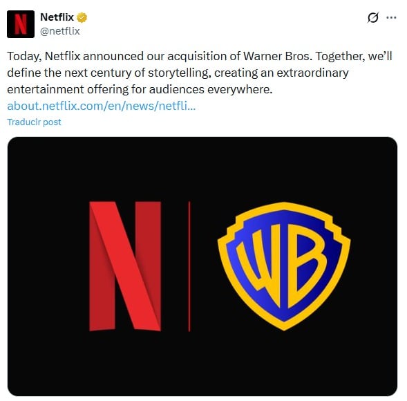 El anuncio de Netflix que dejó a muchos en shock.