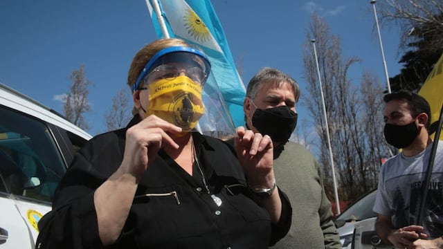 María Isabel Del Pópolo, secretaria general del gremio de los profesionales de la Salud dijo que "no fue sorpresa" la ausencia de una propuesta salarial. Gentileza El Sol