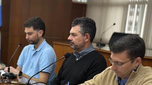 Germán Bottero y Nicolás Ascensio explicaron al Concejo el plan de renovación de luminarias por LED