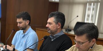 Germán Bottero y Nicolás Ascensio explicaron al Concejo el plan de renovación de luminarias por LED