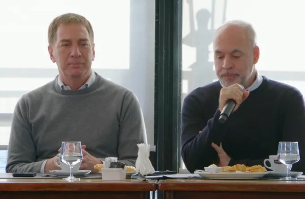 Horacio Rodríguez Larreta y Diego Santilli desayunaron con el equipo de Juntos por el Cambio