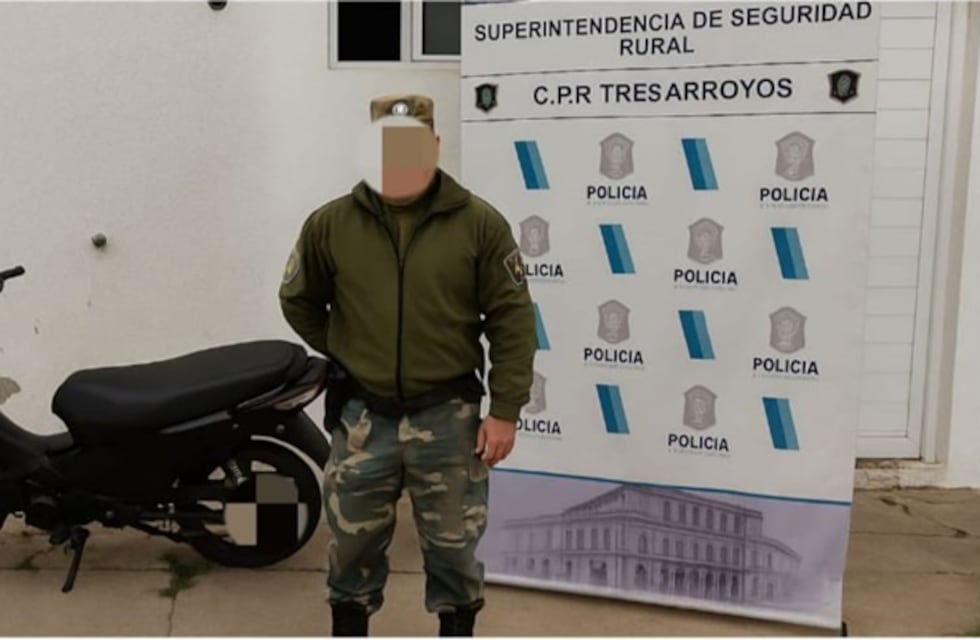 Recuperan moto robada en un rápido accionar policial