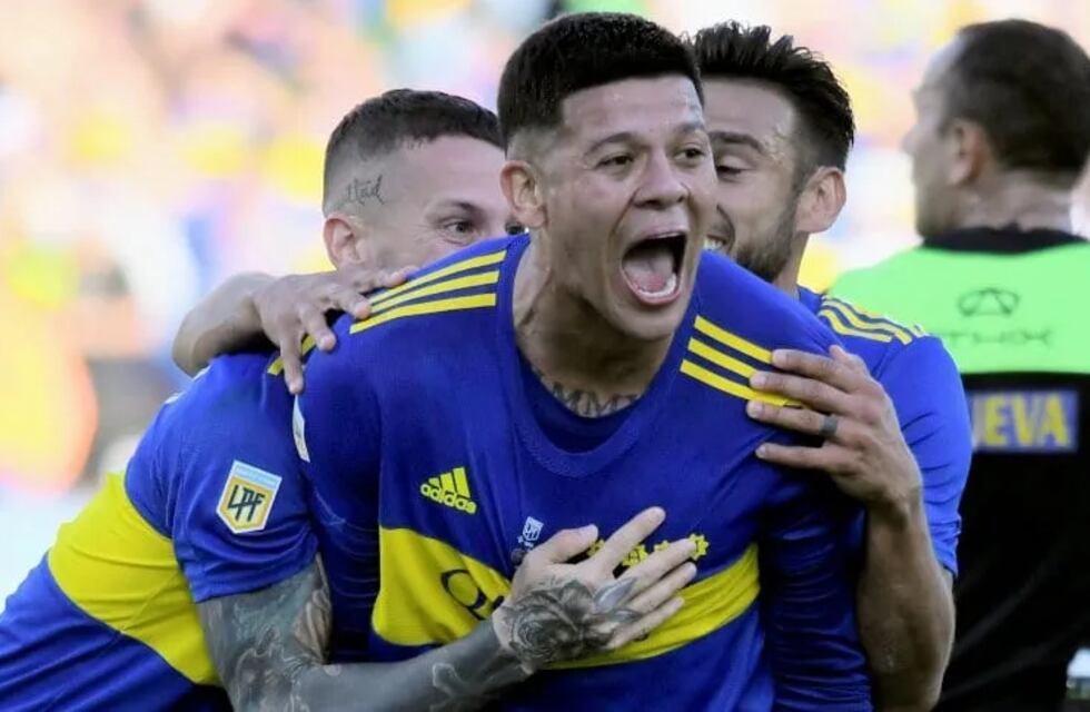 Boca se puso en ventaja con un gol de Marcos Rojo e hizo delirar al Mario Alberto Kempes