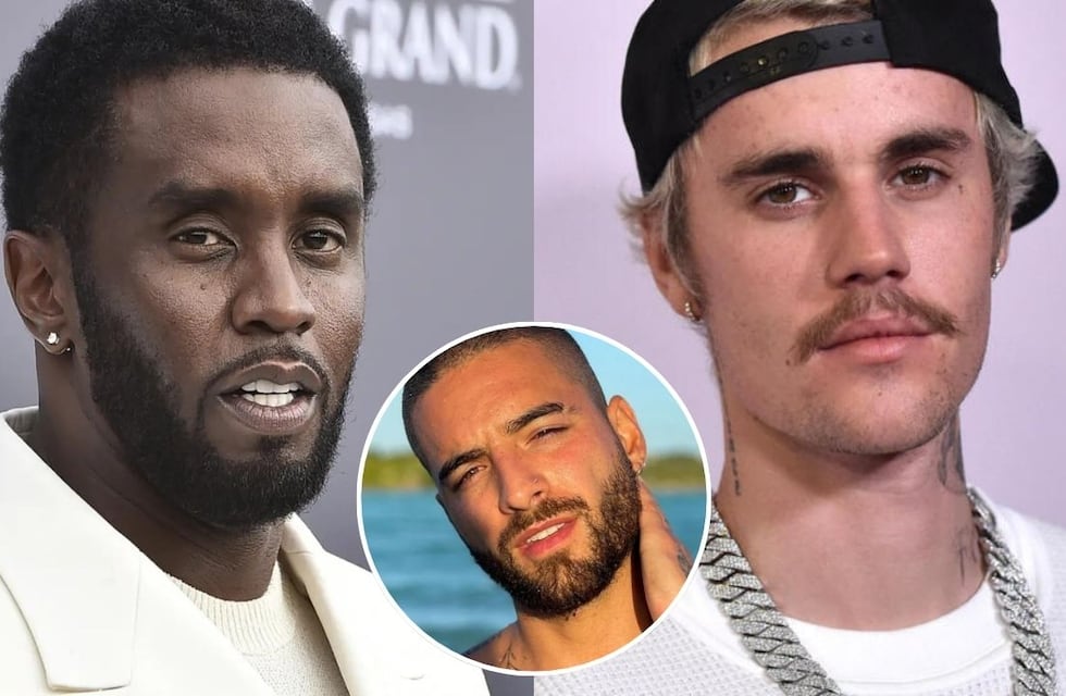 Filtraron una foto de Maluma con Justin Bieber en una fiesta de Sean “Diddy” Combs y revivió el escándalo