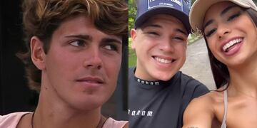 El tierno momento de Marcos Ginocchio con las gemelas de Daniela Celis y Thiago Medina