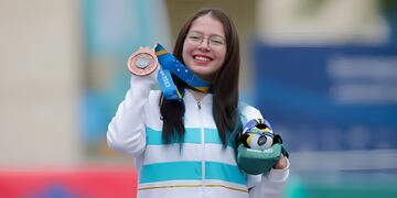 María Laura Belvedere consiguió dos medallas de bronce en los Juegos Parapanamericanos 2023.