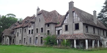 Así luce el palacio Sans Souci en Tandil