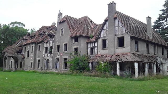 Así luce el palacio Sans Souci en Tandil