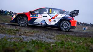 Tanak se impuso en la anteúltima fecha del WRC e incrementó sus chances de ser campeón este año.