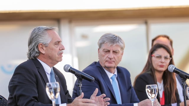 Alberto Fernández  y Sergio Ziliotto - Twitter Alberto Fernández