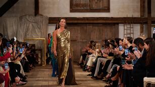 El desfile de Ralph Lauren en la Semana de la Moda en Nueva York