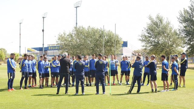 El presidente en ejercicio, Ricardo Carloni, visitó al plantel en el predio de Arroyo Seco.