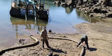 Preocupación en Puerto Esperanza por la bajante del Río Paraná