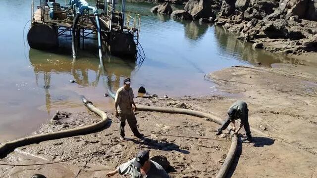 Preocupación en Puerto Esperanza por la bajante del Río Paraná