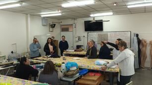 La Secretaria de Desarrollo Económico visitó el Centro de Formación Profesional N° 5