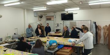 La Secretaria de Desarrollo Económico visitó el Centro de Formación Profesional N° 5