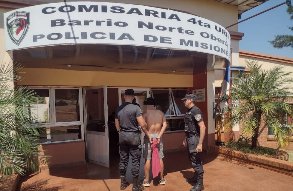Oberá: robó herramientas de una obra en construcción y fue detenido